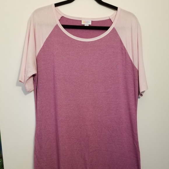 LuLaRoe Dresses & Skirts - LuLaRoe XL Pink Julia Dress